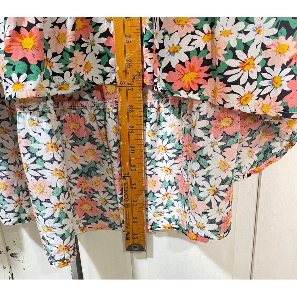 Prettygarden Cottage Country Midi Skirt Size‎ Large Hi-Low Lined Flowy Airy - Picture 7 of 10